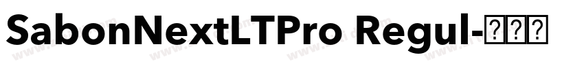 SabonNextLTPro Regul字体转换 SabonNextLTPro Regul字体转换